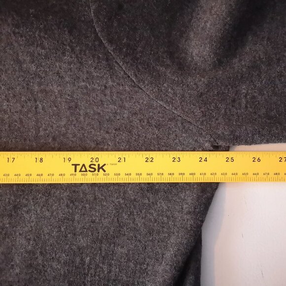 Jones New York Signature Woman Ladies Size 1X Dark Grey Wool Full Zip Cardigan - Picture 8 of 11